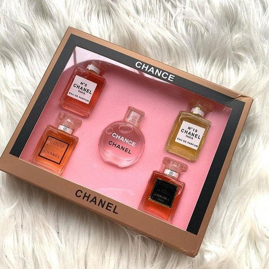 Chanel Mini Perfume Gift Set – 5 Classic Chanel Fragrances